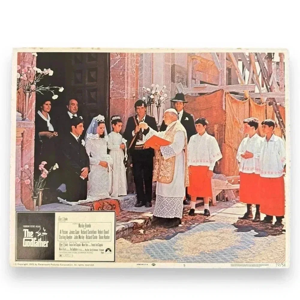 Vintage 1972 The Godfather RARE ORIGINAL Movie Prints, Theater Prints, Mafia Mob - Picture 7 of 10